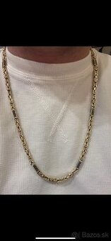 Zlatá retiazka 585 Královský vzor