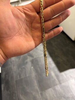 Zlatá retiazka 585 Královský vzor