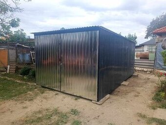 Plechová garáž / sklad / búda