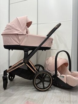 Cybex priam 2 kombinácia 4.0 pink