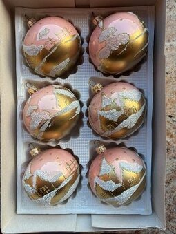 Vianočné sklenené ozdoby