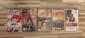 Predám hry a film na Playstation Portable (PSP)
