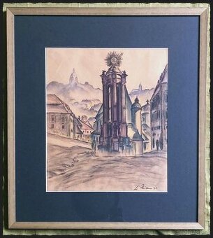 Ľudovít Križan - Banská Štiavnica, 1933