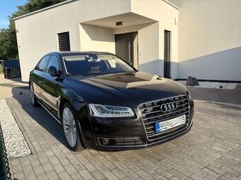 Predám Audi A8 Long, plná výbava čiernej farby, 6V, Diesel