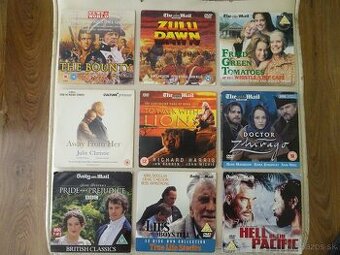 Predám sadu original anglických DVD dovezené z Anglicka