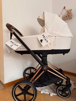 Cybex priam 4.0 off white nový
