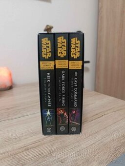 Predám Star Wars Knihy Thrawn Trilogy 1 až 3 v angličtine