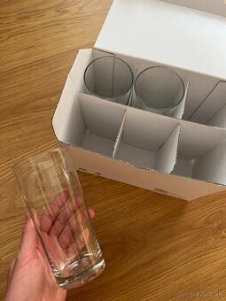 Ikea pohár sklenený godis 400ml 2ks