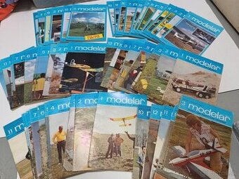 časopis Modelár 1979-1991, 58 čísiel