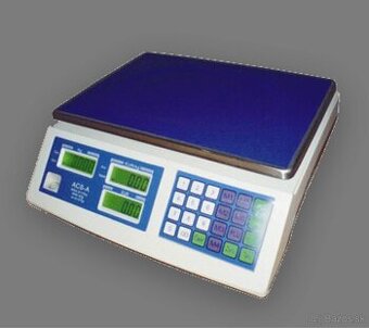 Obchodná váha ACSA 6 15 kg s výpočtom ceny