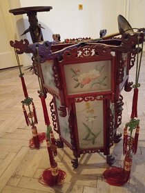 Čínsky Luster, svietidlo, starožitný stropný luster