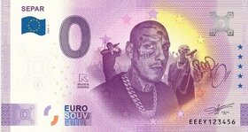 0€ bankovka - Separ