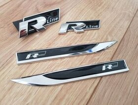 Rline napisy logo znaky nalepky R-line