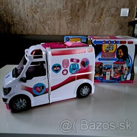 Barbie ambulancia - sanitka - 1
