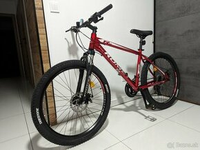 Hliníkový bicykel Romet_kotúčové brzdy_Shimano