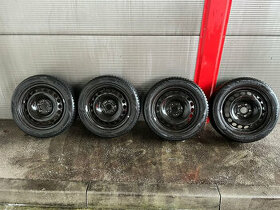Plechové disky 16´´ 5x112 R16+ET42 originál vw + zimné pneu
