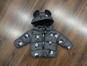 Detská zimná bunda H&M Mickey Mouse veľ. 80