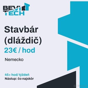 Hľadáme stavbárov do Nemecka (Zámkové dlažby)
