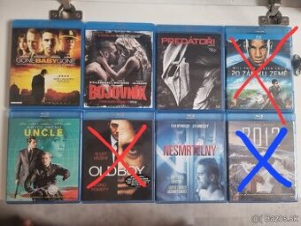 Na predaj bluray filmy
