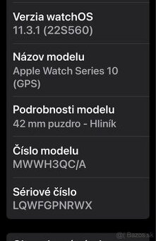 predaj hodinky Apple watch 10