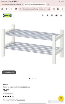 Polica na obuv IKEA