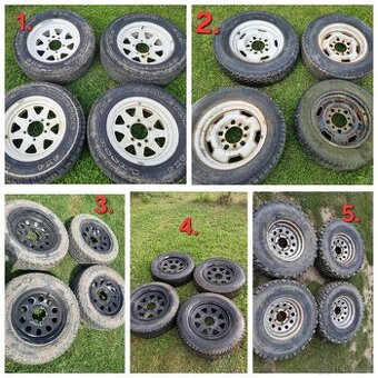 Predam na suzuki samurai,jimny,vitara,niva disky r15