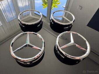 Stredové krytky kolies Mercedes-benz
