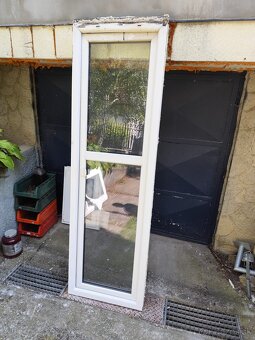 Plastové balkónové dvere