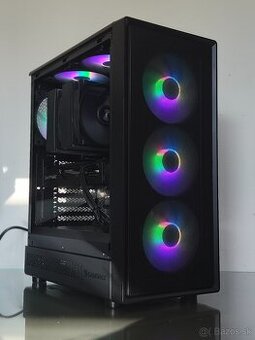 Herný PC – AMD RYZEN 5 5600XT, RX 6600 XT 8GB, 16GB ram