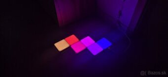 Led farebné magické panely