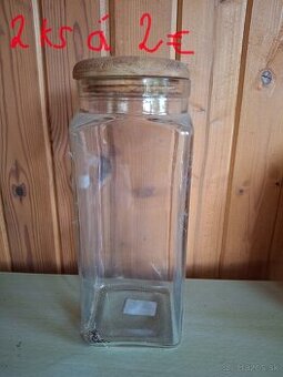 predám sklenené dózy