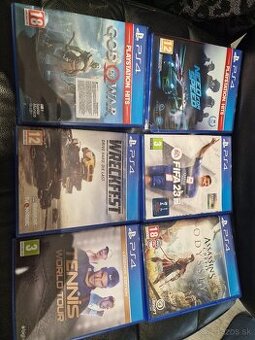 PS4 blue ray FIFA,assasins creed, wreckfest
