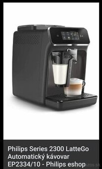Philips Series 2300 LatteGo Automatický kávovar EP2334/10
