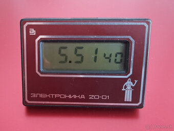 Budík ELEKTRONIKA 20-01