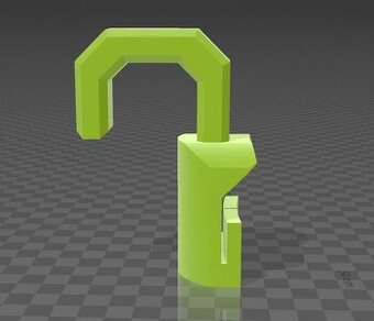 3D tlačený držiak kábla pre vysavač Parkside PWD 25