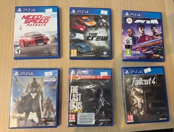 Predám hry na PS4