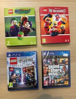 Predám hry na PS4