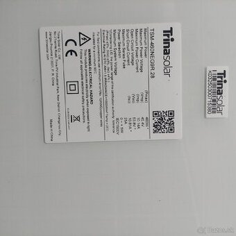 Kúpim solárny/fotovoltaický panel Trinasolar 460WP bifac