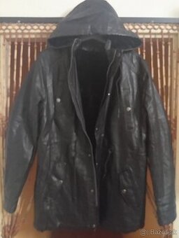 Nádherná teplá zimná kož.bunda