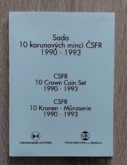 Sada mincí Čsfr 1993