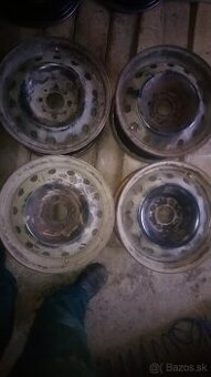 Plechove disky R15 vw golf 2, toledo a ine vw gropu