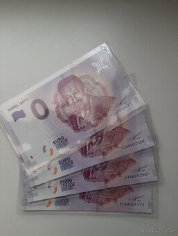 0€ bankovka Karel Gott