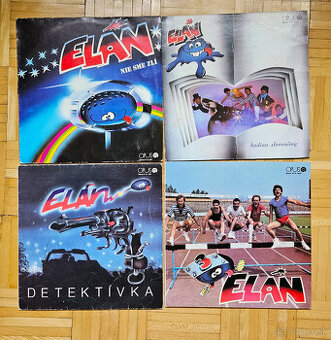 4x LP platňa skupiny Elán