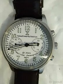 Predam 22 kameňové pánske chronometre, military.