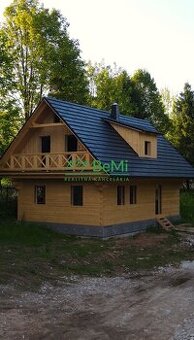 Drevostavba - rodinný dom v lone prírody - Stará Bystrica, K