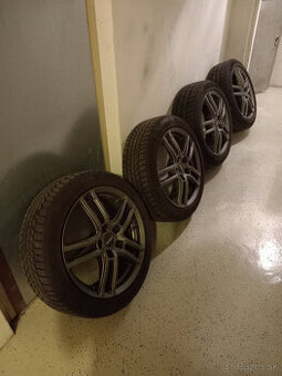 Hliníkové disky R17, 5x114,3 + zimné pneumatiky
