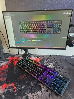 HP HyperX Alloy Origins - MECHANICKÁ HERNÁ KLÁVESNICA