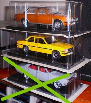 OPEL , MODELY II. , 1:24 , HACHETTE