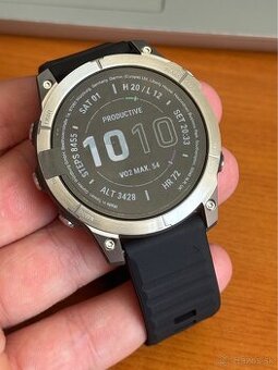 Garmin Fenix 7 Silver 47mm - nové len odskúšané