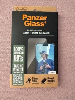 PanzerGlass iPhone 16/iPhone 15
